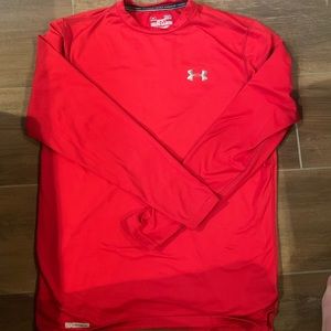 Under Armour Red Spandex Coldgear